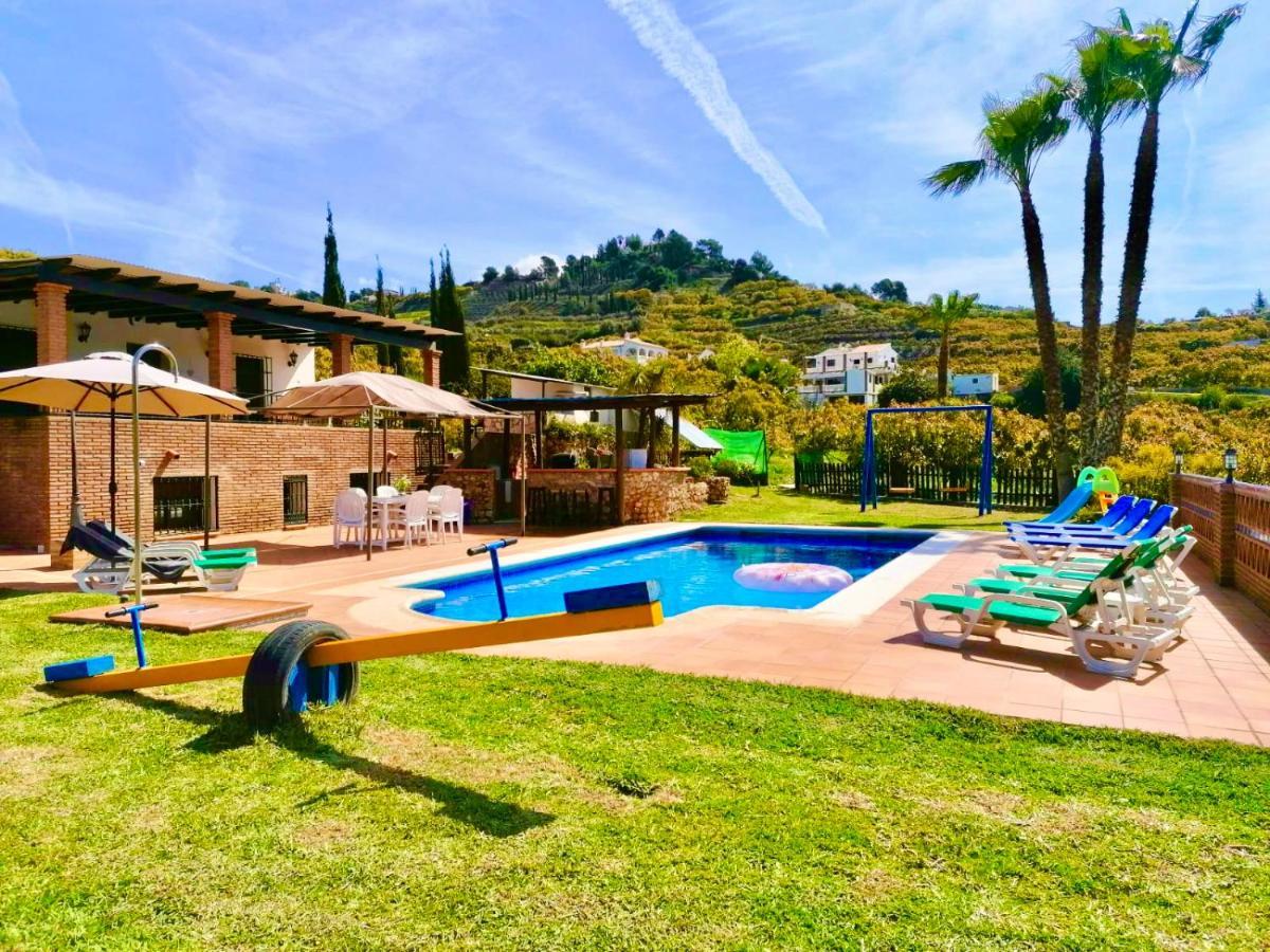 Los Ninos Villa/Country House Frigiliana Luaran gambar